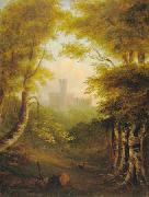 Lady Anne Barnard landscape oil painting